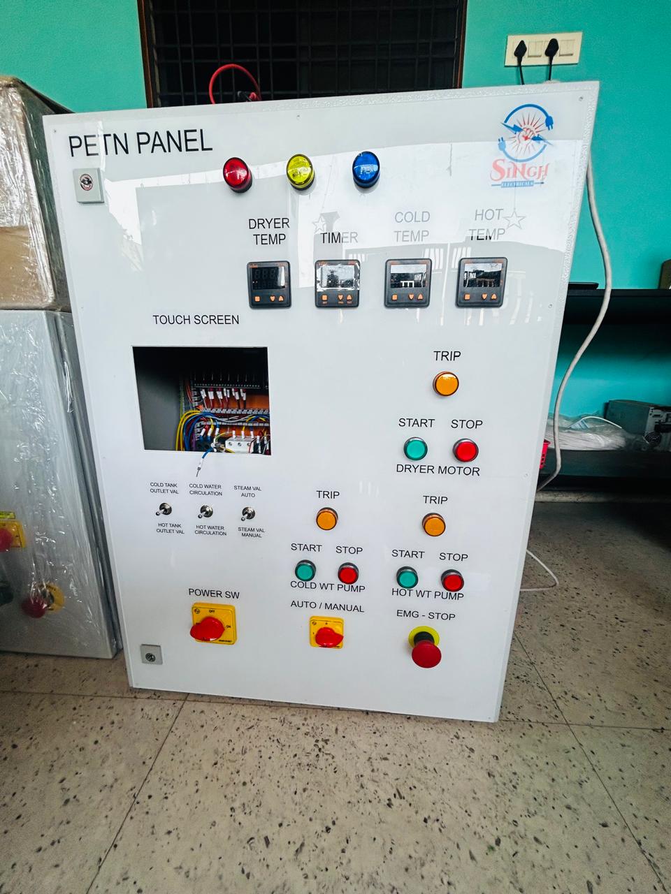 PETN Plant Dryer Panel