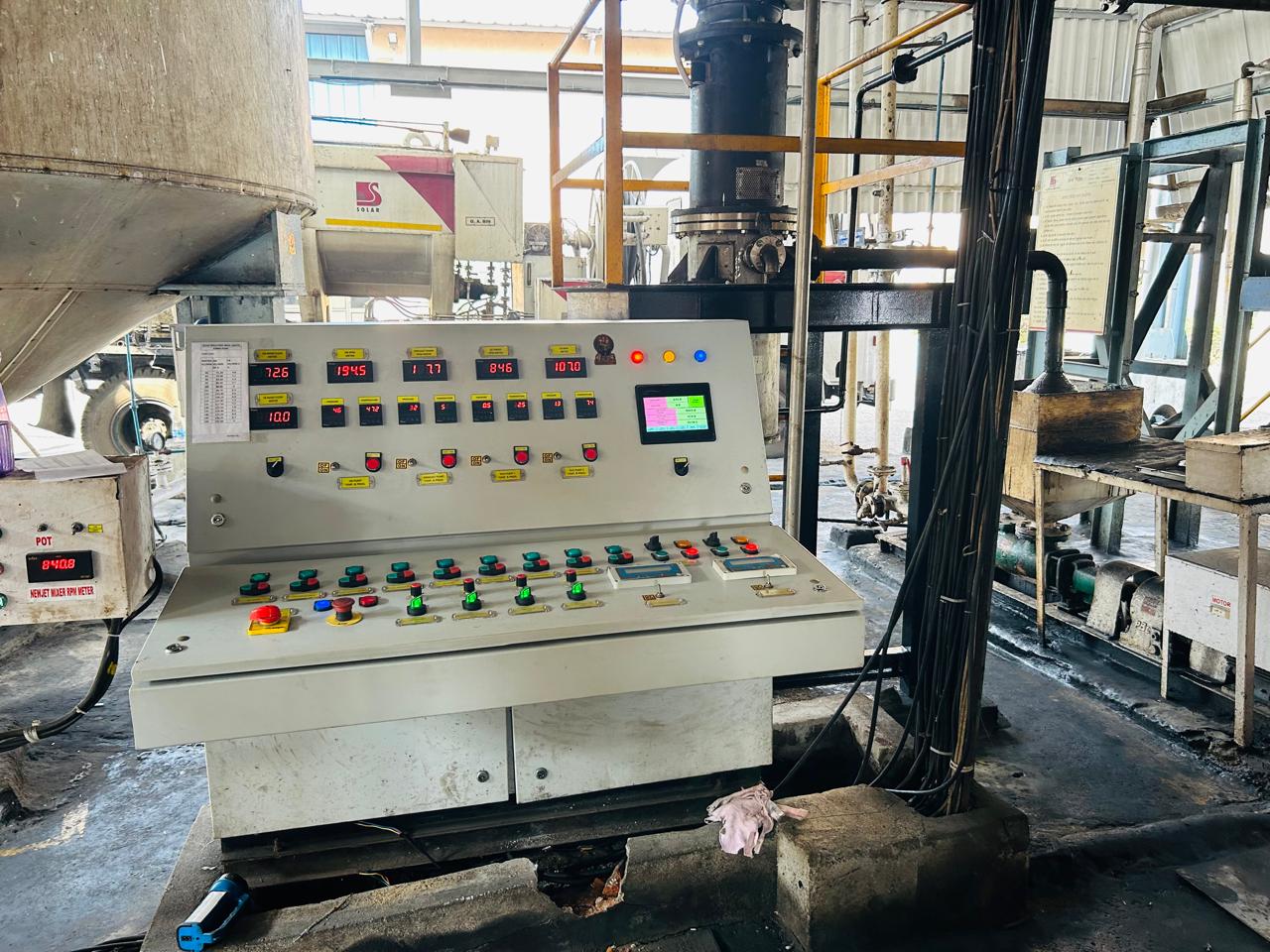Control Panel For Explosive