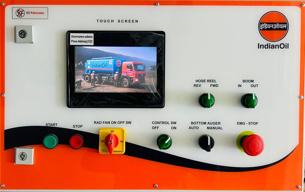 IOCL Pump Truck Plc Panel